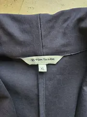 Vorschaubild 2 von Damen Blazer Navy Blau Gr. XL 3/4-Arm Casual Einknopf