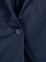 Vorschaubild 3 von Damen Blazer Navy Blau Gr. XL 3/4-Arm Casual Einknopf