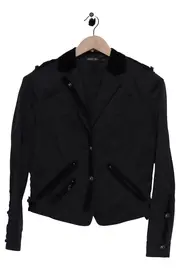Vorschaubild 1 von Damen Leichte Jacke Gr. 40/L Schwarz Elegant Klassisch