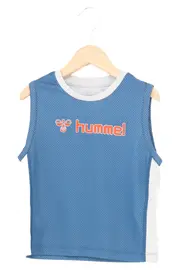Vorschaubild 1 von HUMMEL Kinder Sport Shirt T-Shirt Blau Gr. 104 Ärmellos Polyester