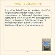 Vorschaubild 3 von Marco Polo Reiseführer USA Ost - Reisen mit Insider-Tips Ausklappkarten