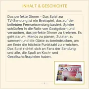 Vorschaubild 3 von Das perfekte Dinner Brettspiel zur TV-Sendung Kochspiel Familienspiel