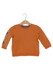 Vorschaubild 1 von Baby Langarmshirt Gr. 80 Orange SMILE Pullover Sweatshirt