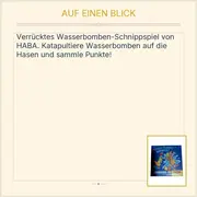 Vorschaubild 3 von Plitsch-Platsch-Katapult Geschicklichkeitsspiel Kinder Wasserschlacht