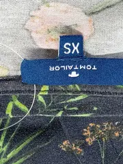 Vorschaubild 3 von Damen Bluse 34/XS Blau Florales Muster Bohemian