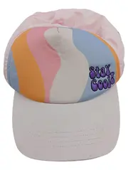 Vorschaubild 1 von Baseball Cap Kinder Rosa Gr. 54/56 Casual mit Schriftzug