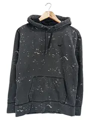 Vorschaubild 1 von Kapuzenpullover Damen 34/XS Schwarz Splatter-Optik Hoodie Casual