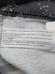 Vorschaubild 4 von Kapuzenpullover Damen 34/XS Schwarz Splatter-Optik Hoodie Casual