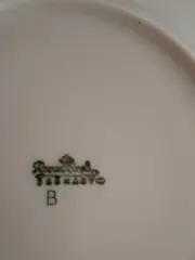 Vorschaubild 2 von Untertasse Unterteller Kobaltblau Weiß Porzellan 14 cm