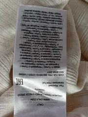 Vorschaubild 4 von Damen Strickkleid Beige Gr. 34/XS Rippstrick V-Ausschnitt Midikleid Casual