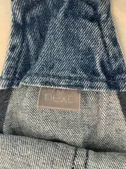 Vorschaubild 3 von Mädchen Jeans Latzkleid Gr. 122 Blau Casual Kinderkleid