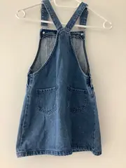 Vorschaubild 4 von Mädchen Jeans Latzkleid Gr. 122 Blau Casual Kinderkleid