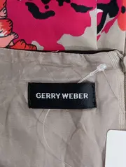 Vorschaubild 3 von Damen Etuikleid Gr. 38/M Beige Floral Business Elegant Midikleid