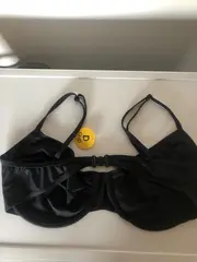 Vorschaubild 2 von Damen BH Schwarz Größe 44D Cup D Bügel-BH Basic Neu