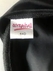 Vorschaubild 3 von Damen BH Schwarz Größe 44D Cup D Bügel-BH Basic Neu