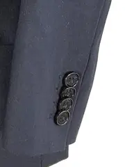 Vorschaubild 2 von Boys Kinder Sakko Blau Gr. 122 Klassisch Festlich Anzugjacke