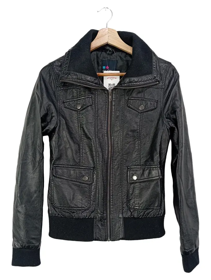 EVEN ODD Lederjacke Bild 1