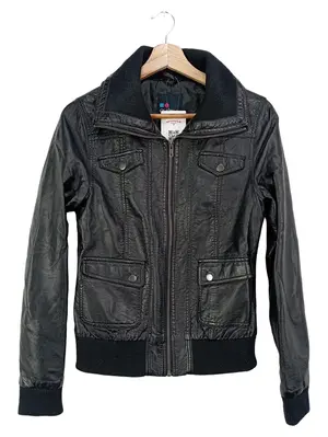 EVEN ODD Lederjacke