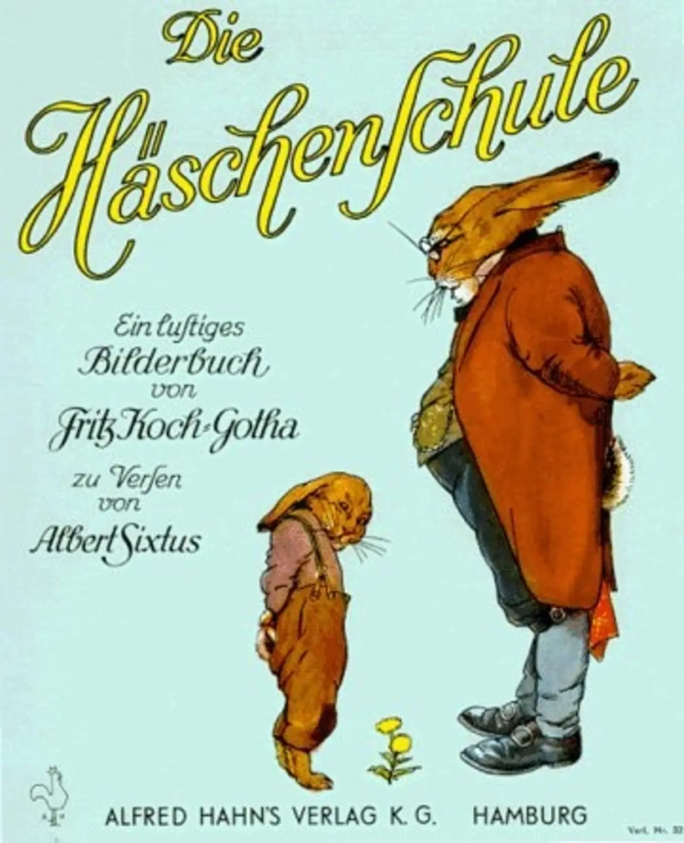 Die Häschenschule Albert Sixtus Kinderbuch Klassiker Bilderbuch Hardcover Hahn's