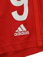 Vorschaubild 3 von FC Bayern München Shorts Kinder Gr. 140 Rot Nr. 9 Fußball