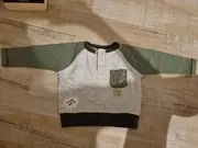 Vorschaubild 4 von Kinder Langarmshirt Gr. 74 Mehrfarbig Frosch Casual Baumwolle