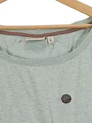 Vorschaubild 5 von Damen T-Shirt Grün Gr. L Casual Oberteil