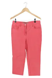 Vorschaubild 1 von Damen Jeans Regular Fit Rosa Capri Gr. 38/M Casual