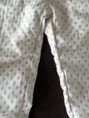 Vorschaubild 6 von Jogginghose Gr. 80 Beige Punkte Komfortabel Rippstrick Applikationen