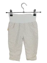Vorschaubild 1 von Jogginghose Gr. 80 Beige Punkte Komfortabel Rippstrick Applikationen