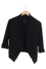 Vorschaubild 1 von Damen Blazer Gr. 34/XS Schwarz Elegant Klassisch Baumwolle