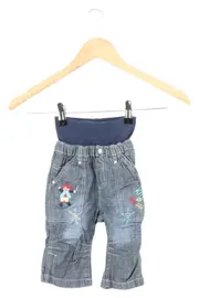 Vorschaubild 1 von Kinder Jeans Regular Fit Gr. 86 Blau Casual mit Stickerei