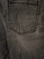 Vorschaubild 6 von Damen Jeansrock Gr. 40 Grau Casual Midirock