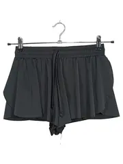 Vorschaubild 1 von Markenlos Hosenrock Shorts Sport Mädchen Gr. 146 Schwarz