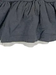 Vorschaubild 3 von Mädchen Freizeitkleid Gr. 60/62 Grau Baumwolle Casual Punkte