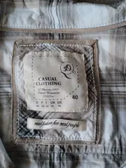 Vorschaubild 3 von S. Oliver Damen Hemdbluse Gr. 40 Kariert Mehrfarbig Casual Baumwolle