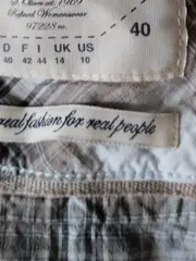 Vorschaubild 5 von S. Oliver Damen Hemdbluse Gr. 40 Kariert Mehrfarbig Casual Baumwolle