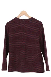 Vorschaubild 2 von Bluse Damen 34/XS Mehrfarbig Grafisches Muster Langarm Casual Modern