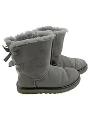 Vorschaubild 3 von Damen Stiefel Bailey Bow Grau Leder Gr. 40 Winterstiefel