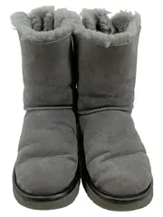 Vorschaubild 2 von Damen Stiefel Bailey Bow Grau Leder Gr. 40 Winterstiefel
