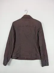 Vorschaubild 2 von Leichte Jacke Damen Gr. 40/L Casual Baumwolle Braun