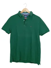 Vorschaubild 1 von Poloshirt Herren Gr. M grün Custom Fit Baumwolle