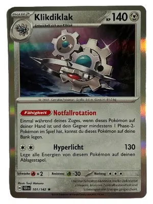 POKÉMON Sammelkarte