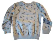 Vorschaubild 3 von Kinder Pullover Space Journey Gr. 110 Grau Weltraum