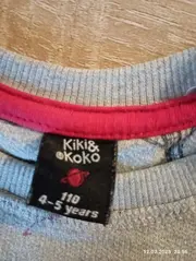 Vorschaubild 4 von Kinder Pullover Space Journey Gr. 110 Grau Weltraum