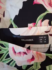 Vorschaubild 5 von Damen Faltenrock Blumenmuster Mehrfarbig Gr. 34