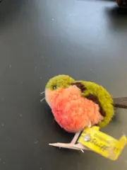 Vorschaubild 2 von Vogel Kuscheltier Miniatur Vintage Mehrfarbig 5cm
