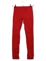 Vorschaubild 1 von Skinny Jogginghose Damen Rot Gr. 34/XS Stretch Baumwolle