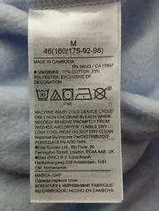 Vorschaubild 4 von Damen Kapuzenpullover Hoodie Gr. 38/M Blau Casual Sportlich