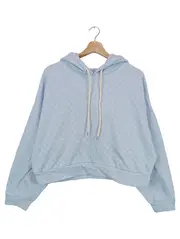 Vorschaubild 1 von Damen Kapuzenpullover Hoodie Gr. 38/M Blau Casual Sportlich