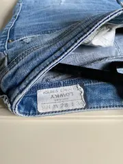 Vorschaubild 6 von Damen Jeans Hose Lowky Slim Fit W28 L34 Blau Casual